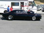 BLACK CAMARO OUTLAW CAR